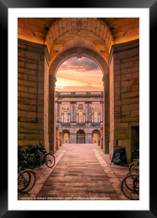 University of Edinburgh Old College Framed Mounted Print by RJW Images