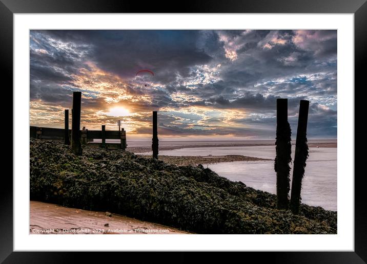 Humber estuary Framed Mounted Print by David Smith