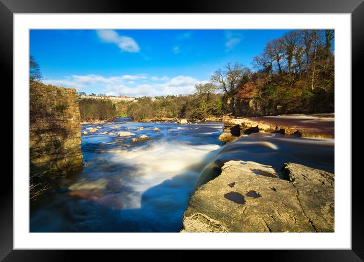 Richmond Falls Framed Mounted Print by Steve Smith