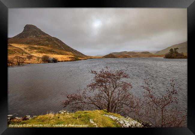 Llynnau Cregennen / Cregennan Lakes, Snowdonia Framed Print by Dan Santillo