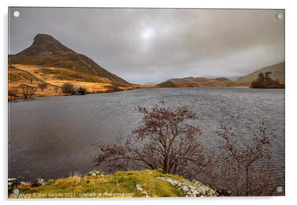 Llynnau Cregennen / Cregennan Lakes, Snowdonia Acrylic by Dan Santillo