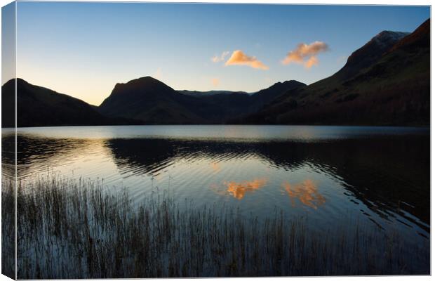 Serene Beauty of Buttermere Canvas Print by Steve Smith