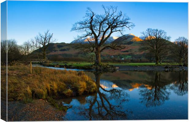 Serenity of Buttermere Canvas Print by Steve Smith