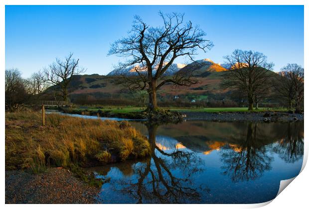 Serenity of Buttermere Print by Steve Smith