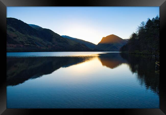 Buttermere Lake District Framed Print by Steve Smith