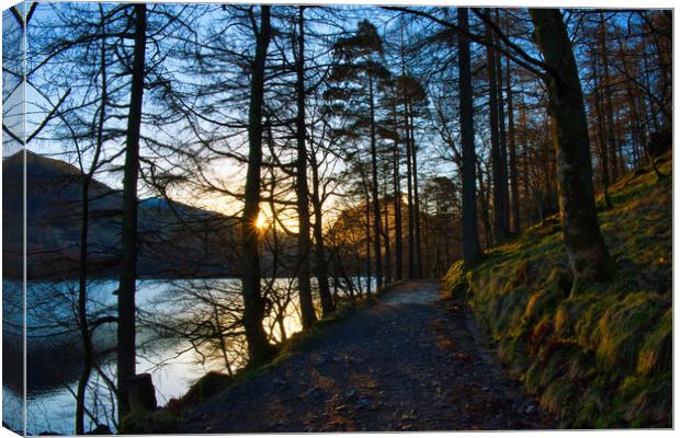 Buttermere Walks Canvas Print by Steve Smith