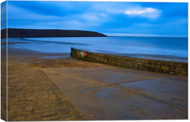 Filey North Yorkshire Canvas Print by Steve Smith