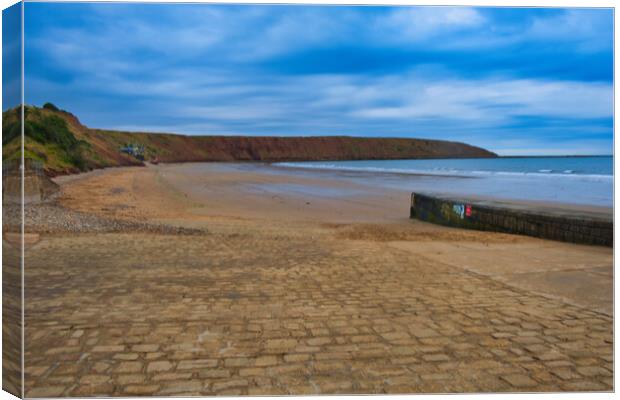 Filey North Yorkshire Canvas Print by Steve Smith