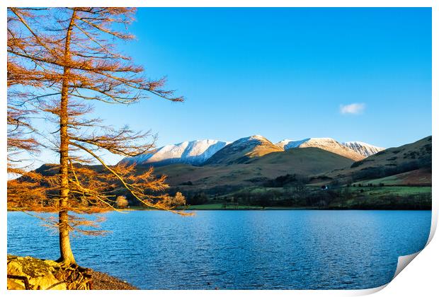 Serenity in Buttermere Print by Steve Smith