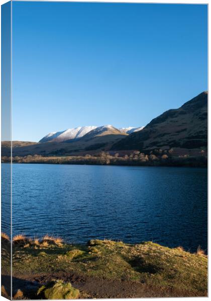 Buttermere Lake District Canvas Print by Steve Smith