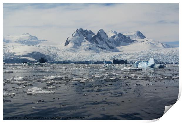 Antarctic Peninsula  Print by Richard Collier