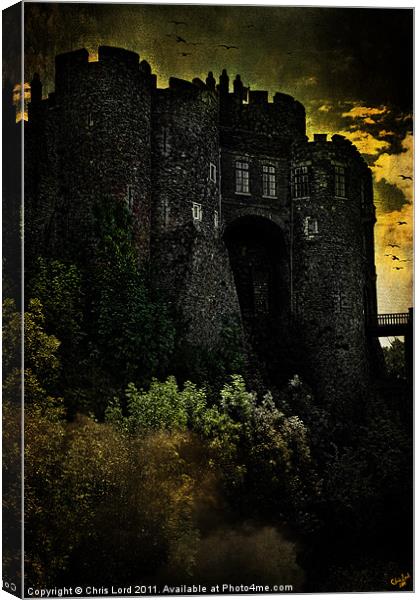 Dover Castle Gatehouse Canvas Print by Chris Lord