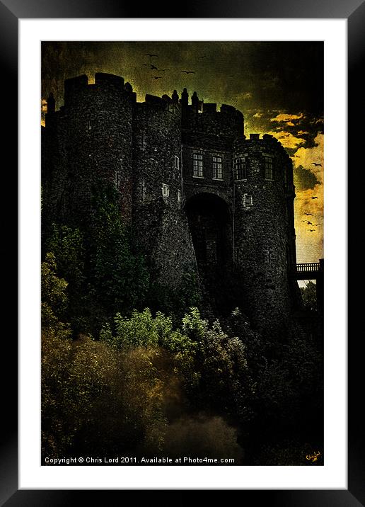 Dover Castle Gatehouse Framed Mounted Print by Chris Lord