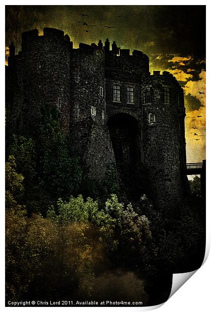 Dover Castle Gatehouse Print by Chris Lord