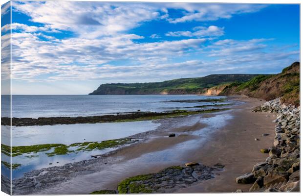 Serenity of Robin Hoods Bay Canvas Print by Tim Hill
