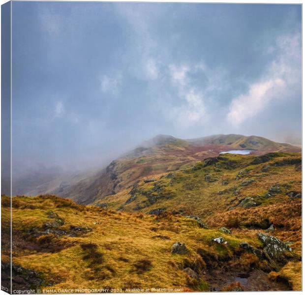 View from Calf Crag Canvas Print by EMMA DANCE PHOTOGRAPHY