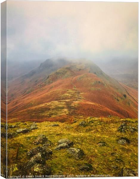 View from Helm Crag Canvas Print by EMMA DANCE PHOTOGRAPHY