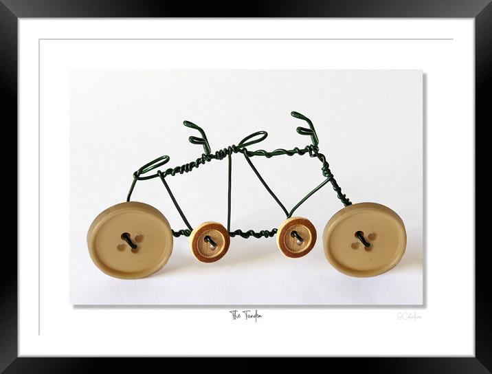 The Tandem  Framed Mounted Print by JC studios LRPS ARPS