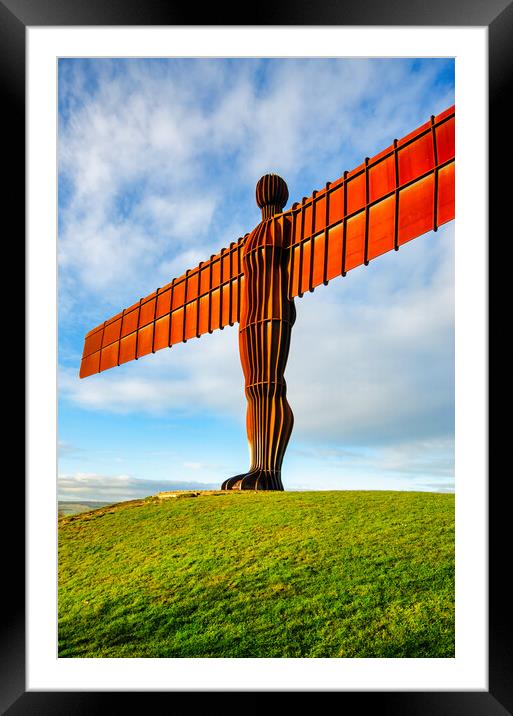 The Angel Of The North Framed Mounted Print by Steve Smith
