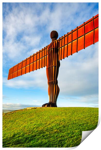 The Angel Of The North Print by Steve Smith