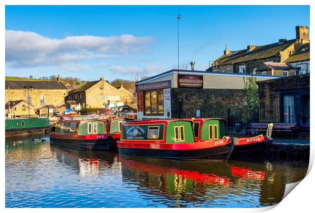 Skipton North Yorkshire Print by Steve Smith