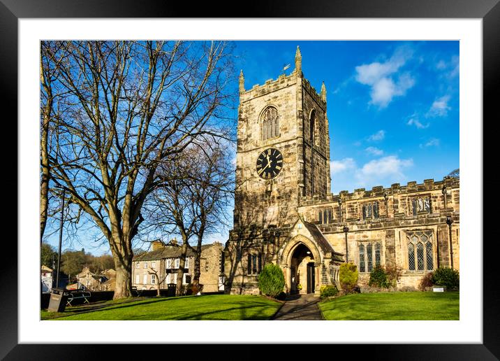 Holy Trinity Church Skipton Framed Mounted Print by Steve Smith