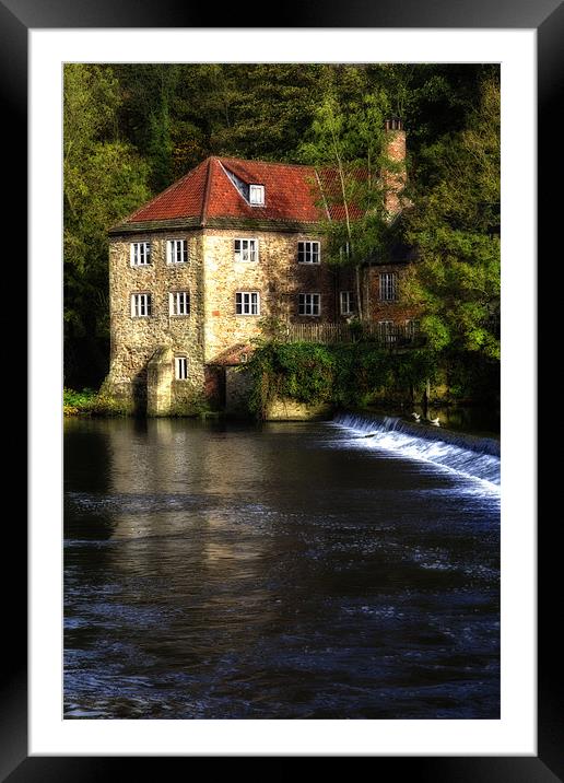 The Fulling Mill Framed Mounted Print by Northeast Images