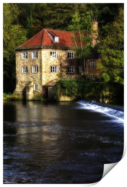 The Fulling Mill Print by Northeast Images
