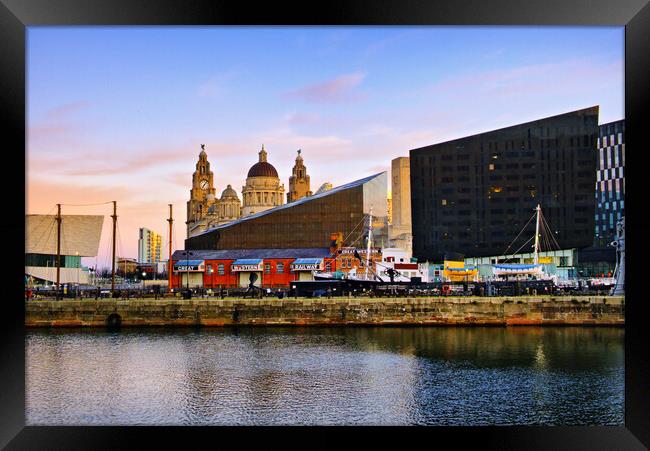 Royal Albert Docks Framed Print by Steve Smith