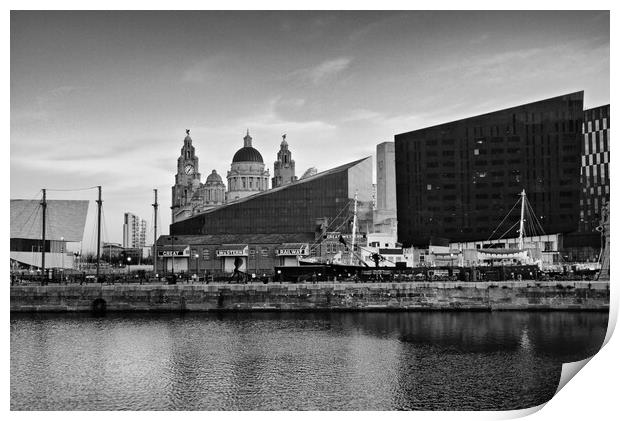 Royal Albert Docks Print by Steve Smith