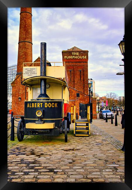 Royal Albert Docks Framed Print by Steve Smith