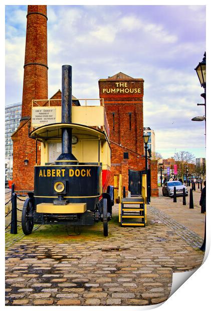 Royal Albert Docks Print by Steve Smith