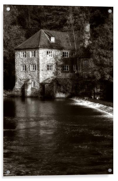The Fulling Mill Acrylic by Northeast Images