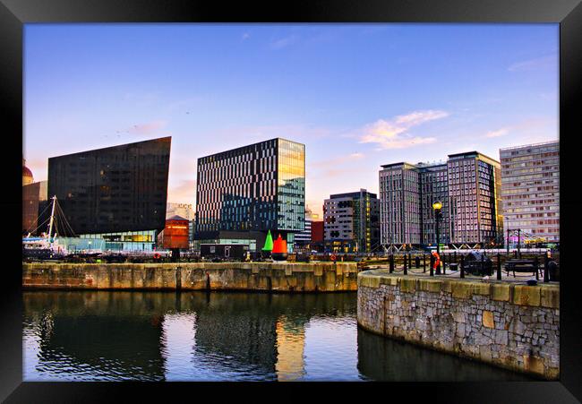 Royal Albert Docks Views Framed Print by Steve Smith