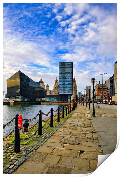 Royal Albert Docks Print by Steve Smith