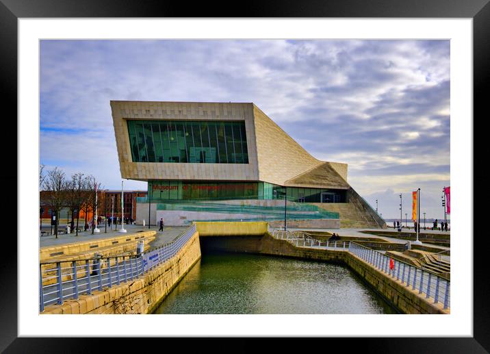 Museum of Liverpool Framed Mounted Print by Steve Smith