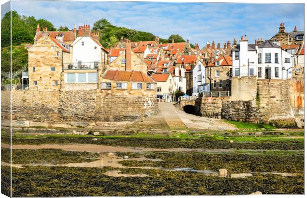 Robin Hoods Bay Yorkshire Canvas Print by Tim Hill