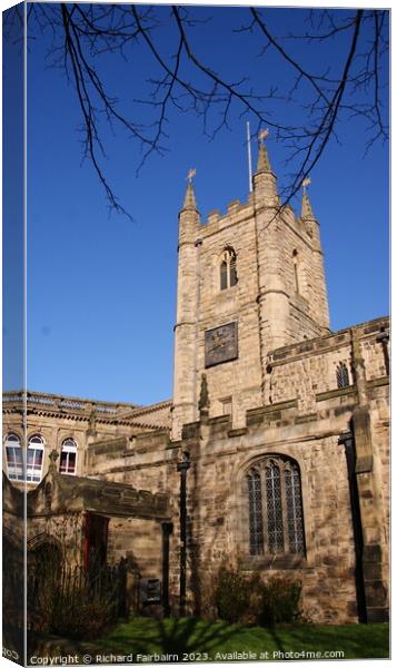 St John The Baptist Church Canvas Print by Richard Fairbairn