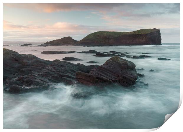 Serene Coast  Print by Anthony McGeever