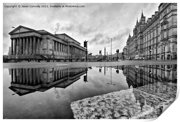 Liverpool Lime Street Reflections. Print by Jason Connolly