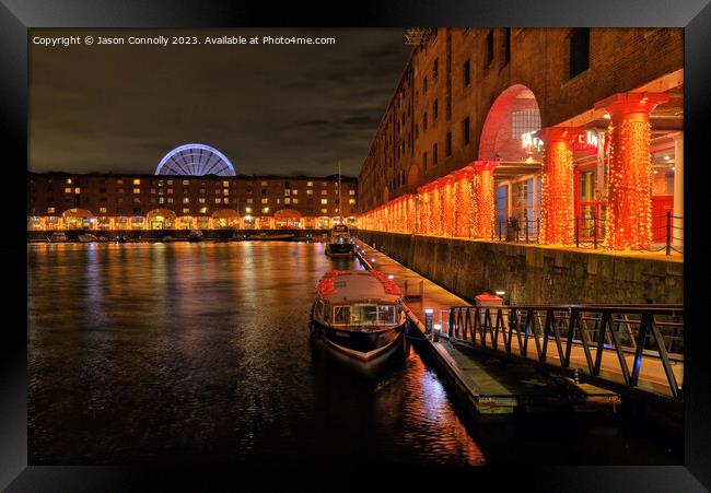 Albert Dock, Liverpool. Framed Print by Jason Connolly