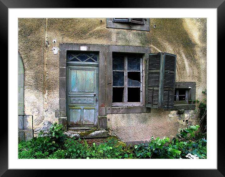abandoned Framed Mounted Print by Jo Beerens