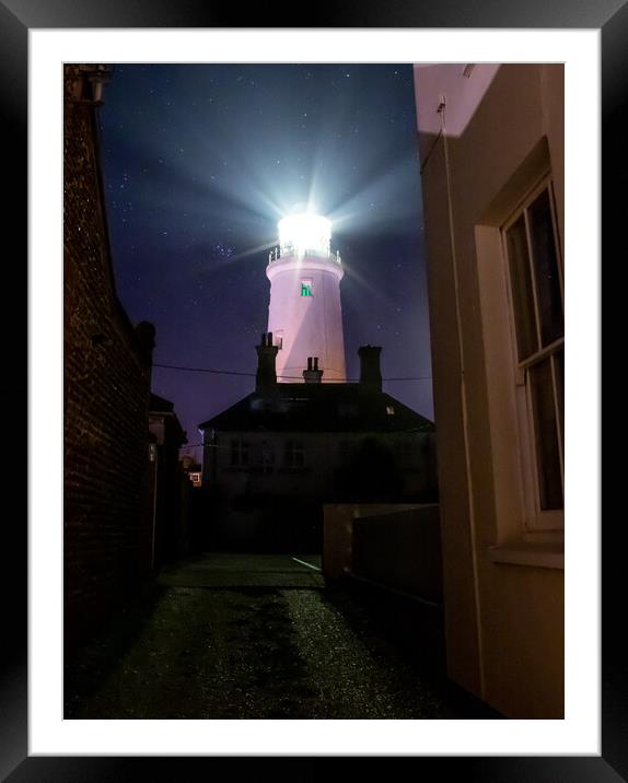 Southwold lighthouse Framed Mounted Print by Dorringtons Adventures