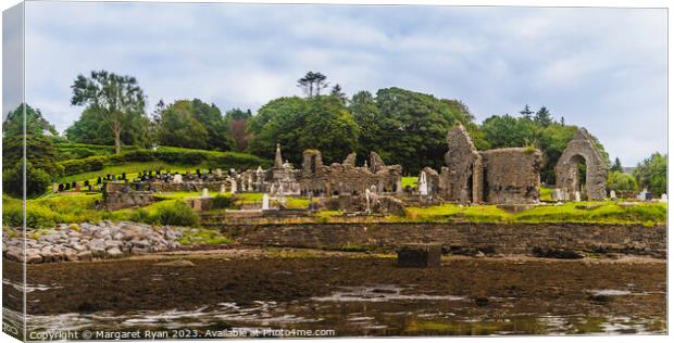 Donegal Abbey Canvas Print by Margaret Ryan
