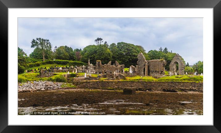 Donegal Abbey Framed Mounted Print by Margaret Ryan