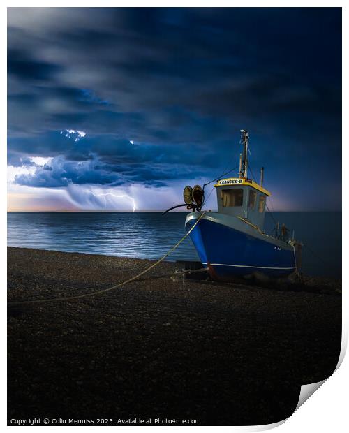 Storm Light Print by Colin Menniss