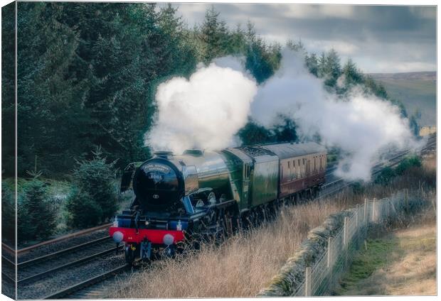 The Flying Scotsman 60103 Canvas Print by Duncan Loraine