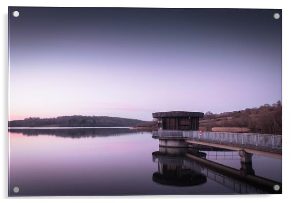 Ardingly Reservoir, West Sussex Acrylic by Mark Jones