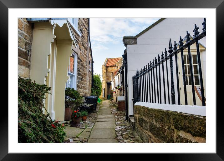 Majestic and Tranquil Robin Hoods Bay Framed Mounted Print by Steve Smith
