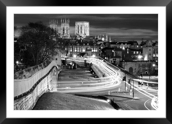 York Framed Mounted Print by Alison Chambers